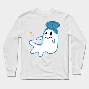 Little Ghost Wax Long Sleeve T-Shirt